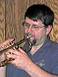 Keith plays trumpet