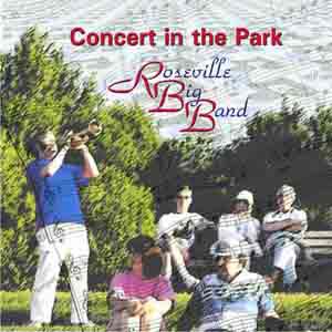 Cover art for Roseville Big Band CD. Bigger picture is 51K.