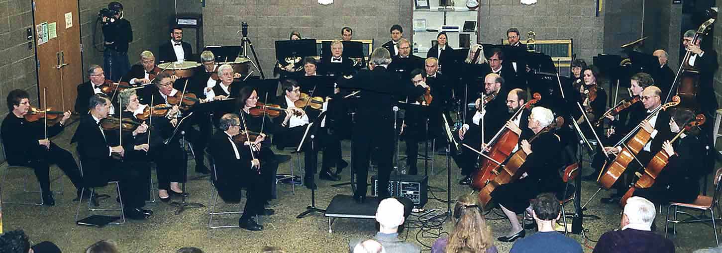 The St. Anthony Civic Orchestra performs at the St. Anthony Community Center.