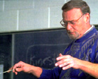 Dick Norris conducts the Concordia Band