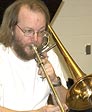Don plays bass trombone