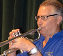 Craig plays trumpet